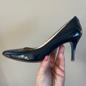 Deep Navy Blue Patent Pump by Cole Haan